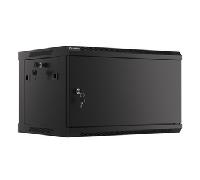 ARMARIO LANBERG MURAL RACK 19" 6U/600X450 FLAT PACK AUTOENSAM NEGRO PTA METALICA