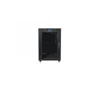 Armario LANBERG Rack 19” 15U 800X1000 LCD Puerta Cristal Flat Pack Negro