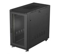 ARMARIO LANBERG RACK 19" 22U 600X1200 FLAT PACK PUERTA PERFORADA NEGRO