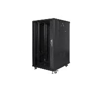 Rack Independiente Lanberg FF01-6822-12B 22U 800kg IP20 600x800x1159mm Negro Vidrio Templado