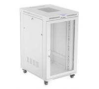 Lanberg - FF01-8027-23SL armario rack 27U Rack o bastidor independiente Gris