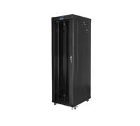 Armario LANBERG Rack 19" 42U 600X1000 Flat Pack Negro