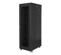 ARMARIO LANBERG RACK 19" 42U 800X1000 FLAT PACK PUERTA PERFORADA NEGRO