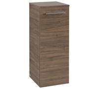 Armario lateral Avento de Villeroy & Boch, 1 puerta, tope derecho, 350x890x405mm, tirador Chrome brillo, A89501VH, Color: Roble Arizona