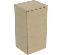 Armario lateral Geberit Renova Plan, con una puerta, 33x65x29,7cm, 504.043.PS.1, Color: Estructura de madera de roble natural / melamina
