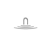 Armario lateral Subway 2.0 de Villeroy & Boch, 1 puerta bisagra izquierda, 2 cajones, Cristal Gris Plata, A7121RVN, Color: Gris trufa, mango cromado brillante