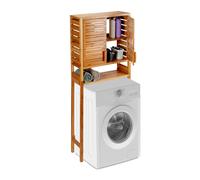 Armario lavadora mueble organizador 3 estantes 12 kg armario para lavadora