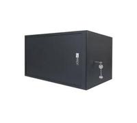 Ewent Armario mini rack de seguridad 19 pulgadas RWS 6U – 560x400x325 mm – Negro