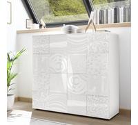 Armario MIRO de 2 puertas, color blanco