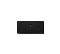 Armario Mural - LANBERG - WF01-6604-10B - Negro - 19" - 4U - IP20 - 600x600x165mm