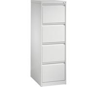 Armario para archivadores colgantes ACURADO, galvanizado C+P, de 1 vía, 4 cajones