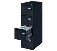 Armario para archivadores colgantes LIGHT, de 1 vía BISLEY, 4 cajones, DIN A4 apaisado