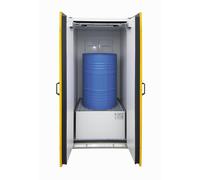 Armario para bidones de tipo 90, resistente al fuego LaCont, 1 bidón de 200 l, de pie