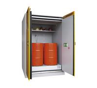 Armario para bidones de tipo 90, resistente al fuego LaCont, 4 bidones de 200 l, de pie
