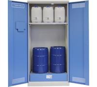 Armario para bidones eurokraft pro, H x A x P 1950 x 950 x 500 mm