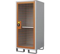 Armario para bombonas de gas eurokraft basic, de 1 puerta