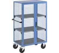 Armario para bombonas de gas eurokraft pro, como carro, carga máx. 500 kg