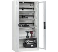 Armario para carga de baterías COMFORT C+P, con puertas con ventanilla