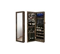 Armario para Joyas Marrón Rústico