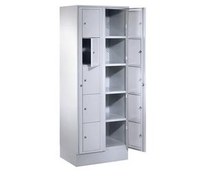 Armario para la colada Wolf, H x A x P 1800 x 700 x 500 mm, 10 compartimentos