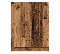 vidaXL Armario de Lavadora Madera Envejecida 70,5x71,5x91,5 cm, Mueble de la Lavadora, Armario de la lavandería, Mueble de lavadero