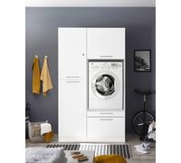 Armario Para Lavadora Y Secadora 117 Cm Blanco Clara Respekta