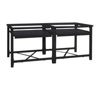 Armario para lavadora y secadora con estante extraíble, base alta para lavadora/secadora, capacidad de 100 kg, unidad debajo del mostrador, negro, 120 x 56 x 52 cm y Slish
