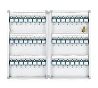 Armario para llaves, caja de metal para guardar llaves, sistema de gestión de llaves, caja de seguridad para llaves de aleación de aluminio, portallaves seguro, armario para llaves con cerradura