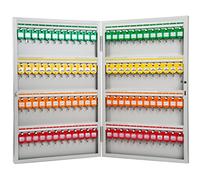 Armario para Llaves Cerradura Organizador de Llaves con combinación para Grandes lotes de automóviles y Empresas, gabinete Grande de Acero para Llaves montado en la Pared, 72/96/120/150 llav
