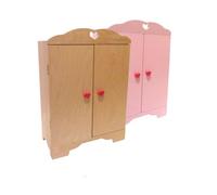 Armario para muñecas de Madera Natural, 61 cm de Alto [Juguete]