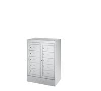 Armario para ordenadores portátiles 10 compartimentos, H x A 1115 x 782 mm