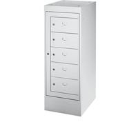 Armario para ordenadores portátiles 5 compartimentos, H x A 1115 x 400 mm