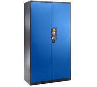 Armario para productos químicos asecos, puerta cerrada, 3 baldas