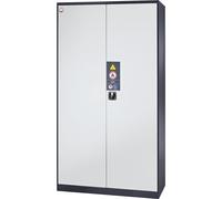 Armario para productos químicos asecos, puerta cerrada, 3 baldas