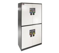 Armario para productos químicos MULTIRISK asecos, 1 balda, 1 cubeta colectora de fondo