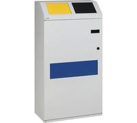 Armario para separar materiales VAR, colector triple, capacidad 100 litros