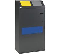 Armario para separar materiales VAR, colector triple, capacidad 100 litros
