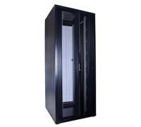 Armario para servidor de 42 U de 19 pulgadas, con puertas de doble hoja perforadas delanteras y traseras (800 x 800 x 2000 mm)