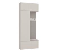 Armario + Percha HAGA II 1Puerta1Percha BEIGE CACHEMIR