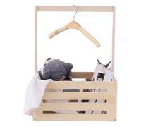 Armario Plegable para Baby Shower - Canasta De Regalo para Baby Shower | Fiven para Niños Pequeños con Manijas, Trajes De Baño para Recién Nacidos, Pañales