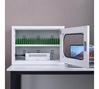 Armario portátil de carga de teléfono, armario de almacenamiento con cerradura para gestión organizada de dispositivos móviles en la escuela, iglesia y aeropuerto