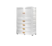 Armario portátil de lona para almacenamiento de ropa, plegable y elegante, para el hogar, ahorro de espacio, muebles de armario con fácil montaje (estilo 13)