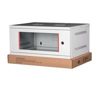 Armario Rack 19" de Pared 4U 19" (L) 542 mm (P) 400 mm Color Gris desensamblado