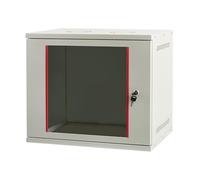 Armario Rack 19" de Pared 9U 19" (L) 542 mm (P) 400 mm Color Gris desensamblado