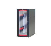 Armario rack 19" De pie INTELLINET I-CASE SVR-I276BK 27U 600x1000mm | Capacidad de carga 800kg | Negro