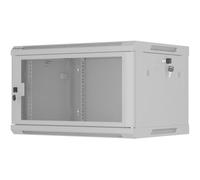 Armario Rack 19" Lanberg WF01-6406-23S 6U Montaje Mural Gris RAL7035 60kg