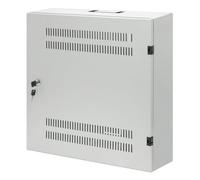 Armario rack 19" Wisząca INTELLINET 713641 4+2U 550x170mm | Capacidad de carga 60kg | Gris