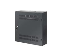 Armario rack 19" Wisząca INTELLINET 713689 4+2U 550x170mm | Capacidad de carga 60kg | Negro