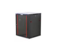 Armario rack 19" Wisząca INTELLINET I-CASE EW-2012BK 12U 600x600mm | Capacidad de carga 60kg | Negro