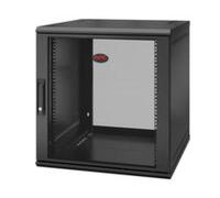 Armario rack APC NetShelter WX 12U mural puerta perforada 600x600 mm negro